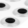 3D Epoxy Eyes Sand Silver 20pc