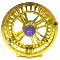 Alfa Arctic Speed Fly Reel Honey Yellow -Hengel Sets Winkel Alfa Arctic Speed Fly Reel Honey Yellow ALFA SPEEDHONYEL XXX dsc04302