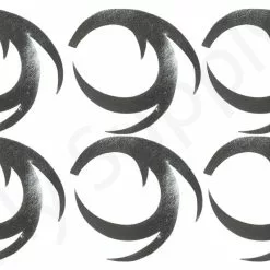 Dragon Tails Medium 6pc Original Pacchiarini's -Hengel Sets Winkel Dragon Tails Medium 6pc Original Pacchiarinis FSTYING DTM X dsc04645 bewerkt