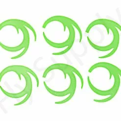 Dragon Tails Medium 6pc Original Pacchiarini's -Hengel Sets Winkel Dragon Tails Medium 6pc Original Pacchiarinis FSTYING DTM X dsc09703 bewerkt