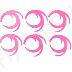 Dragon Tails Medium 6pc Original Pacchiarini's -Hengel Sets Winkel Dragon Tails Medium 6pc Original Pacchiarinis FSTYING DTM X dsc09710 bewerkt