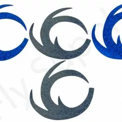 Dragon Tails XL 4pc Original Pacchiarini's -Hengel Sets Winkel Dragon Tails XL 4pc Original Pacchiarinis FSTYING DTXL X blue black dt