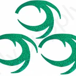 Dragon Tails XXL 3pc Original Pacchiarini's -Hengel Sets Winkel Dragon Tails XXL 3pc Original Pacchiarinis FSTYING DTXXL X green xxl