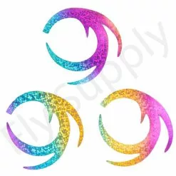 Dragon Tails XXL 3pc Original Pacchiarini's -Hengel Sets Winkel Dragon Tails XXL 3pc Original Pacchiarinis FSTYING DTXXL X rainbow