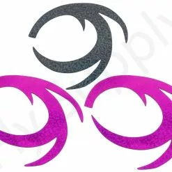 Dragon Tails XXL 3pc Original Pacchiarini's -Hengel Sets Winkel Dragon Tails XXL 3pc Original Pacchiarinis FSTYING DTXXL X xxl pink black