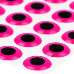 3D Epoxy Eyes Fluo Pink 20pc -Hengel Sets Winkel Epoxy20Fluo20Pink