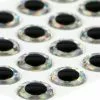 3D Epoxy Eyes Holographic Silver 20pc