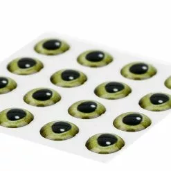 3D Epoxy Eyes Realistic Green 16pc