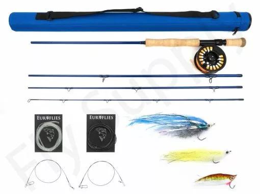 Euro Flies Predator Complete Set #10 - 9ft -Hengel Sets Winkel Euro Flies Predator Complete Set 10 9ft EF PRESET 10 90ft overzicht predator set euro flies