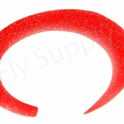 Glitter Wiggle Tails L 5pc -Hengel Sets Winkel Glitter20Wiggle20Tails20L20Red