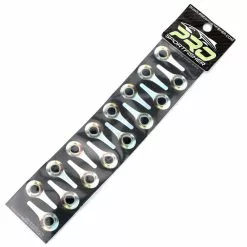 Pro Sportfisher Tabbed Eyes Yellow/Silver -Hengel Sets Winkel Pro Sportfisher Tabbed Eyes YellowSilver PROTABYELSIL XXX tabbed eyes silver yellow 14mm 1