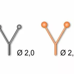 Stonfo Shrimp Eyes Plastic V Type 20pc -Hengel Sets Winkel Stonfo20Shrimp20Plactic20Eyes201