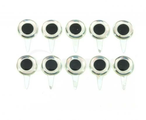 Funky Tab Eyes Mirage/White 10pc 5 Funky Tab Eyes Mirage/White 10pc - Afbeelding 3