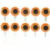 Funky Tab Eyes Orange/Yellow 10pc -Hengel Sets Winkel TabOrangeYellow