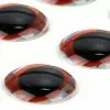 Ultra 3D Epoxy Eyes Basic Red 20pc -Hengel Sets Winkel U3D20Basic20Red1
