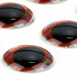 Ultra 3D Epoxy Eyes Basic Red 20pc
