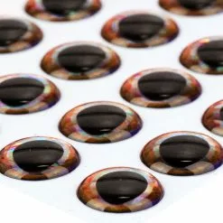 Ultra 3D Epoxy Eyes Copper Edge 20pc