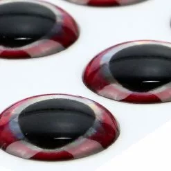 Ultra 3D Epoxy Eyes Crimson Edge 20pc