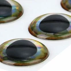 Ultra 3D Epoxy Eyes Gold Edge 20pc