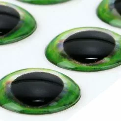 Ultra 3D Epoxy Eyes Green Edge 20pc