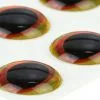 Ultra 3D Epoxy Eyes Yellow Orange 20pc