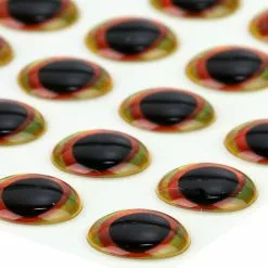 Ultra 3D Epoxy Eyes Yellow Orange 20pc -Hengel Sets Winkel U3D20YellowOrange2
