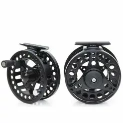 Vision Koma Reel Black -Hengel Sets Winkel Vision Koma Reel Black VK1X koma family