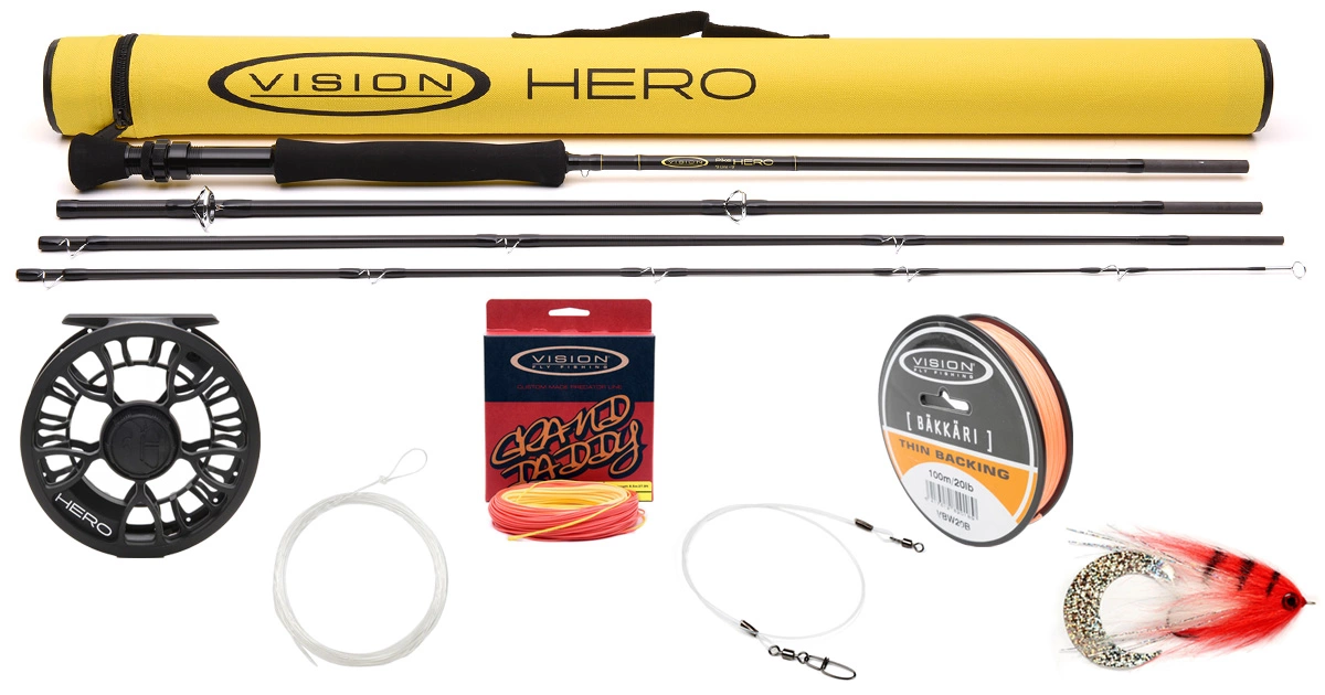 Vision Pike Hero Complete Rod Outfit 3 Vision Pike Hero Complete Rod Outfit