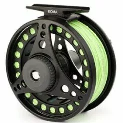 Vision Koma Reel Black -Hengel Sets Winkel Vision20Koma20Reel203