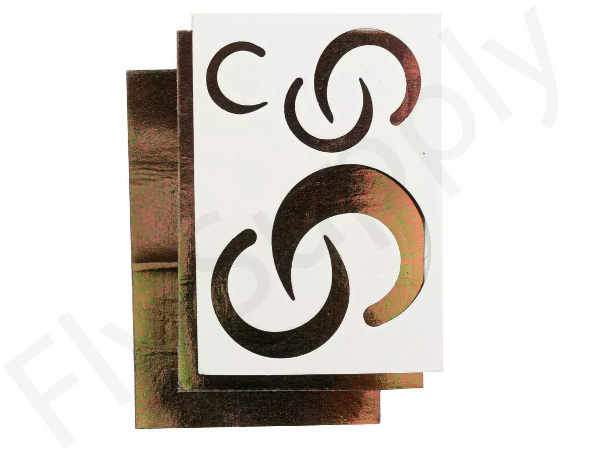 Wiggle Tail Template 5 Sizes 10 Wiggle Tail Template 5 Sizes - Afbeelding 8