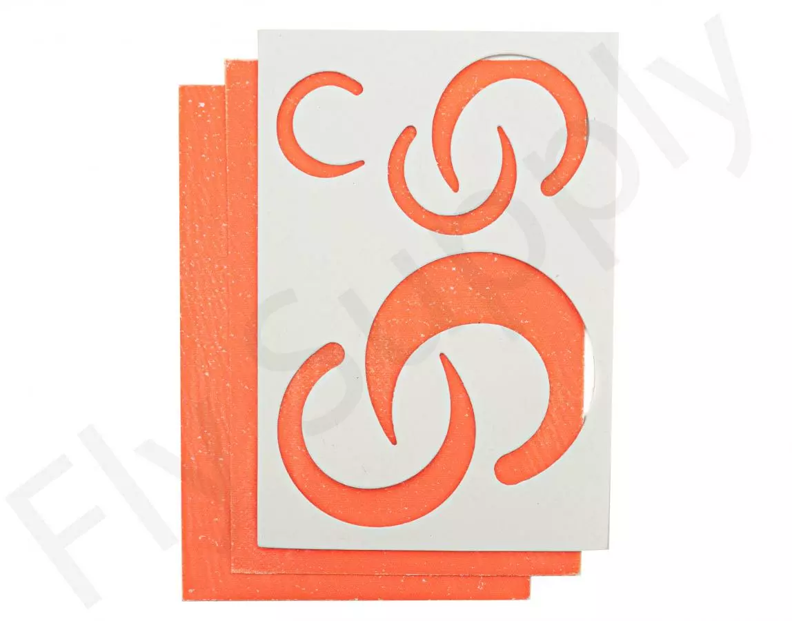 Wiggle Tail Template 5 Sizes 17 Wiggle Tail Template 5 Sizes - Afbeelding 15