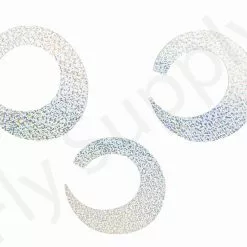 Wiggle Tails Jumbo Wide 3pc Original Pacchiarini's -Hengel Sets Winkel Wiggle Tails Jumbo Wide 3pc Original Pacchiarinis FSTYING WTJW X 1. holographic silver