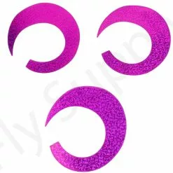 Wiggle Tails Jumbo Wide 3pc Original Pacchiarini's -Hengel Sets Winkel Wiggle Tails Jumbo Wide 3pc Original Pacchiarinis FSTYING WTJW X 7. holographic pink