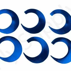 Wiggle Tails Medium 6pc Original Pacchiarini's -Hengel Sets Winkel Wiggle Tails Medium 6pc Original Pacchiarinis FSTYING WTM X blue