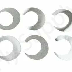 Wiggle Tails Medium 6pc Original Pacchiarini's -Hengel Sets Winkel Wiggle Tails Medium 6pc Original Pacchiarinis FSTYING WTM X silver