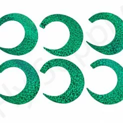 Wiggle Tails XL 6pc Original Pacchiarini's -Hengel Sets Winkel Wiggle Tails XL 6pc Original Pacchiarinis FSTYING WTXL X holographic green