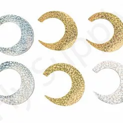 Wiggle Tails XL 6pc Original Pacchiarini's -Hengel Sets Winkel Wiggle Tails XL 6pc Original Pacchiarinis FSTYING WTXL X holographic silver gold