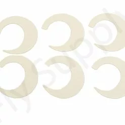 Wiggle Tails XL 6pc Original Pacchiarini's -Hengel Sets Winkel Wiggle Tails XL 6pc Original Pacchiarinis FSTYING WTXL X white