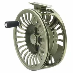 Vision XLV Olive Fly Reel -Hengel Sets Winkel XLV