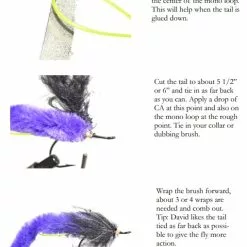 Cascade Micro Dragon Tails 5pc -Hengel Sets Winkel dragon20tails20tying20tips203 2