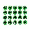 3D Fish Eyes Green 20pc -Hengel Sets Winkel img 0594 bewerkt wm