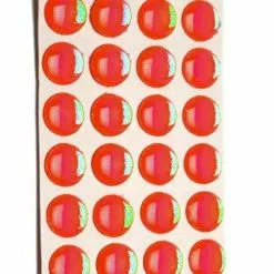 Pike Monkey Glowing Multi Orange Epoxy Eyes