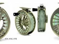 Vision XLV Olive Fly Reel -Hengel Sets Winkel vision xlv reel header